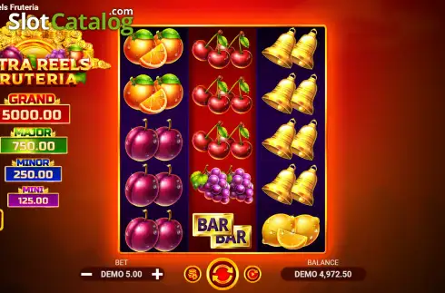 Скрин2. Ultra Reels Fruteria слот