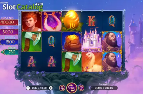Скрин2. Beanstalk Magic Treasures слот