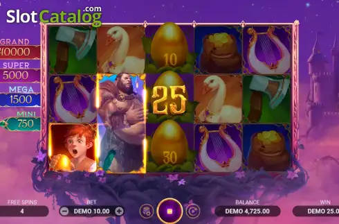 Скрин3. Beanstalk Magic Treasures слот