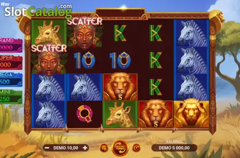 Скрин2. Heart of Africa: Lion Way слот