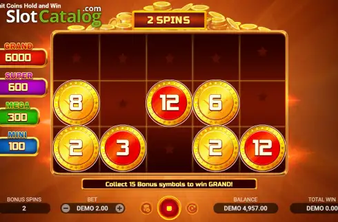 Скрин3. Juicy Fruit Coins Hold and Win слот