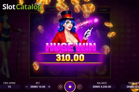 Скрин3. Joker Jane слот