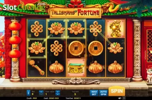 Скрин3. Talismans of Fortune слот