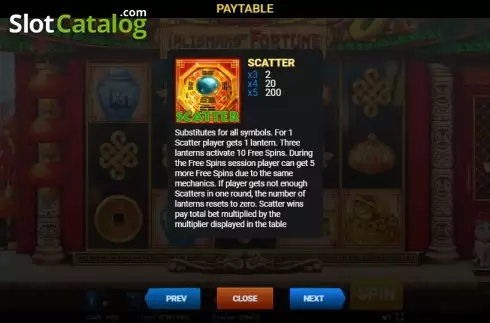 Скрин6. Talismans of Fortune слот