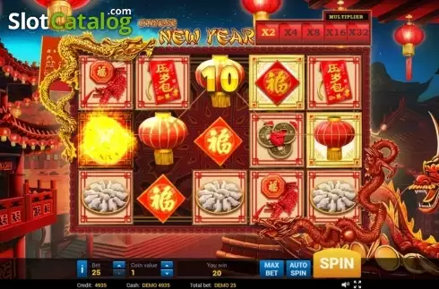 Скрин4. Chinese New Year (Evoplay) слот