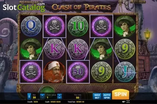 Скрин3. Clash of Pirates слот