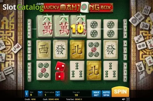 Скрин3. Lucky Mahjong Box слот