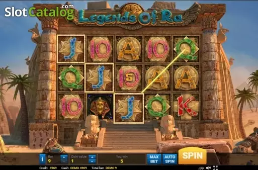 Скрин3. Legends of Ra слот