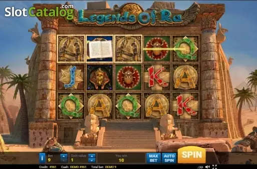 Скрин4. Legends of Ra слот