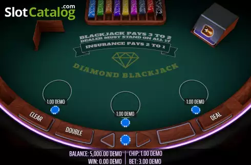 Скрин4. Diamond Blackjack слот