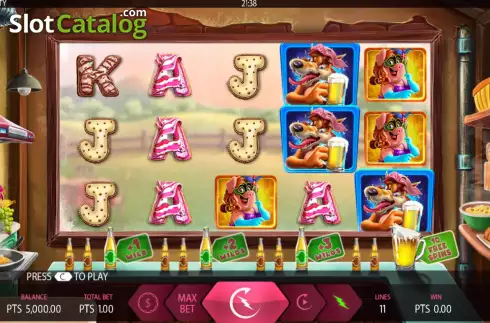 Скрин2. Piggy Party слот