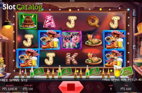 Скрин7. Piggy Party слот