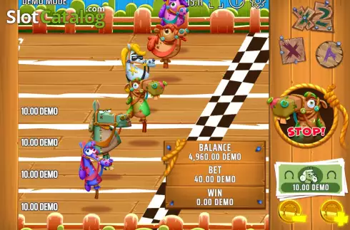 Скрин4. Crazy Horses слот