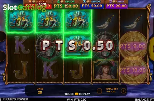 Скрин3. Pirate's Power слот