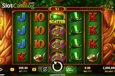 Скрин2. Leprechaun Wish слот