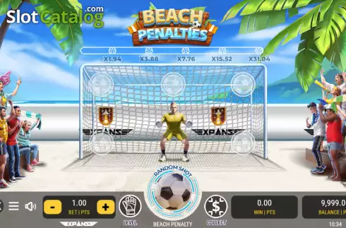 Скрин2. Beach Penalties слот