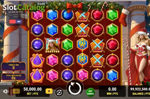 Скрин2. Gates of Christmas слот