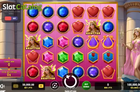 Скрин2. Gates of Love слот