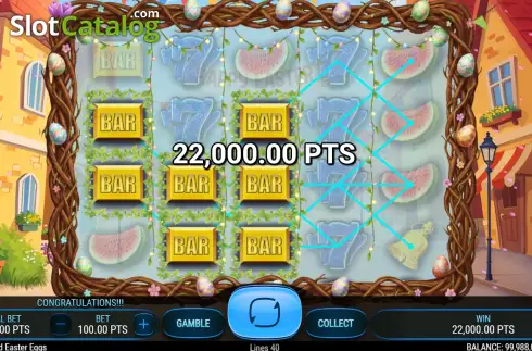 Скрин3. Wild Easter Eggs слот