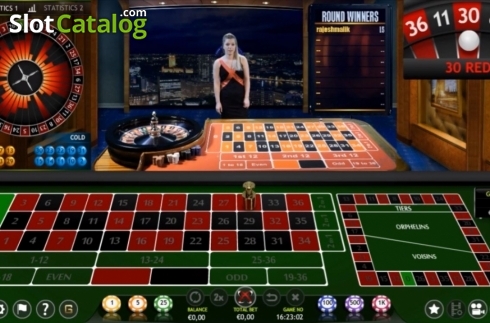 Скрин3. Roulette Golden Ball Live casino слот