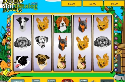 Скрин2. Doting Doggies слот