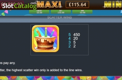 Скрин4. Happy Birthday Jackpot слот