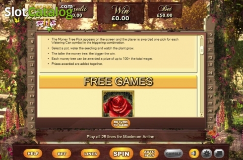 Скрин4. Secret Garden 2 слот