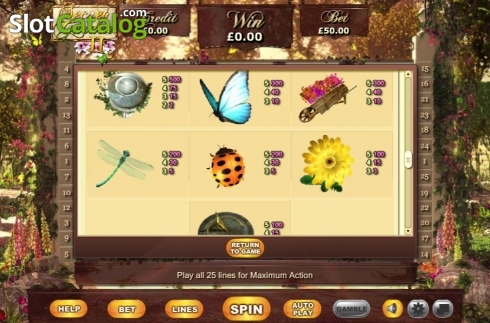 Скрин7. Secret Garden 2 слот