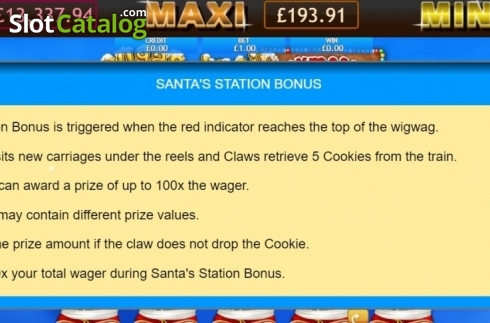 Скрин3. Sugar Train Xmas Jackpot слот