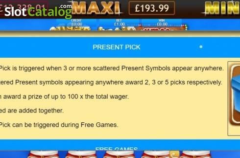 Скрин4. Sugar Train Xmas Jackpot слот