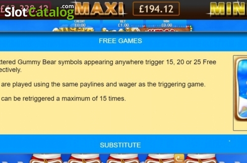 Скрин5. Sugar Train Xmas Jackpot слот