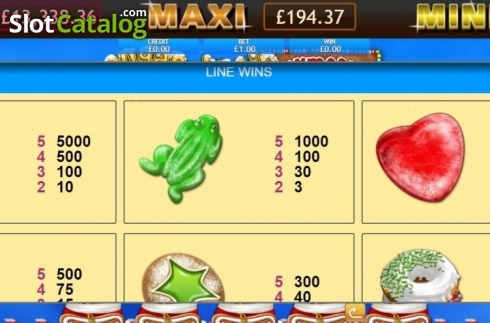 Скрин7. Sugar Train Xmas Jackpot слот