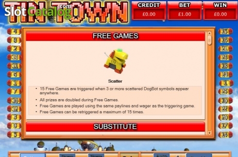 Скрин3. Tin Town слот