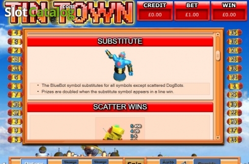 Скрин4. Tin Town слот