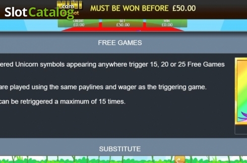 Скрин3. Unicorn Bliss Jackpot слот