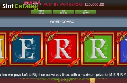 Скрин3. Very Merry Christmas Jackpot слот