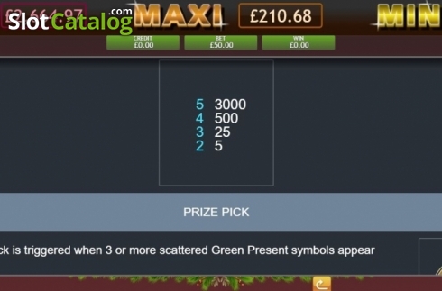 Скрин4. Very Merry Christmas Jackpot слот