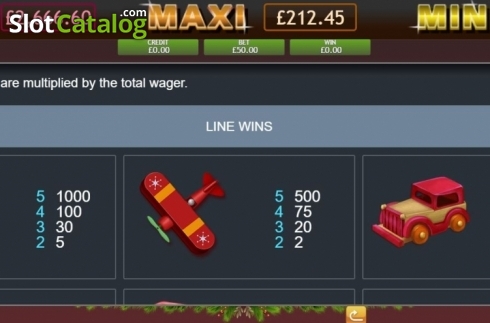Скрин9. Very Merry Christmas Jackpot слот
