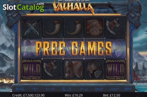Скрин5. Champions of Valhalla Jackpot слот