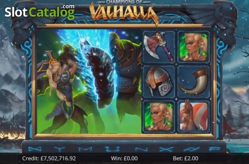 Скрин6. Champions of Valhalla Jackpot слот