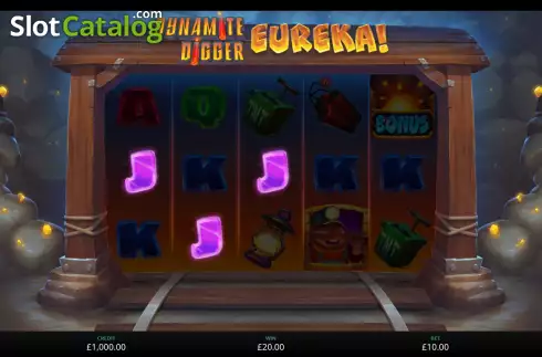 Скрин3. Dynamite Digger Eureka! слот