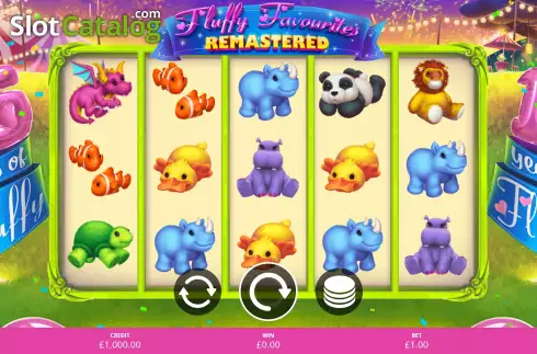 Скрин2. Fluffy Favourites Remastered слот