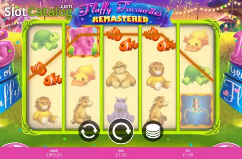 Скрин3. Fluffy Favourites Remastered слот