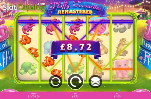 Скрин5. Fluffy Favourites Remastered слот