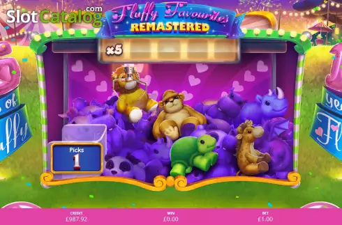 Скрин9. Fluffy Favourites Remastered слот