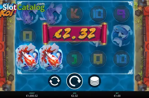 Скрин3. Wild Koi (Eyecon) слот