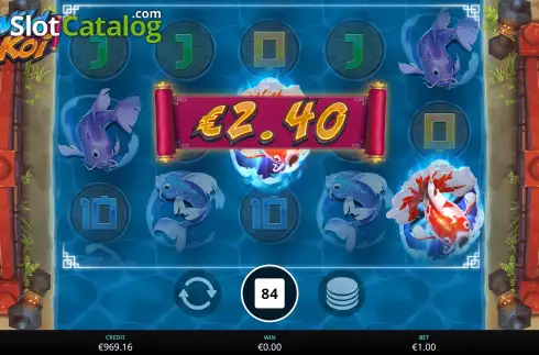 Скрин5. Wild Koi (Eyecon) слот