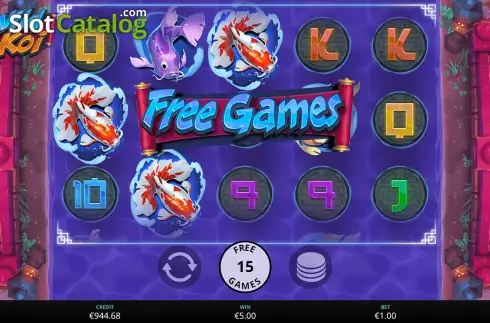 Скрин8. Wild Koi (Eyecon) слот