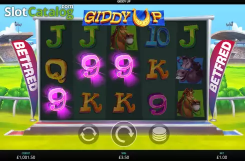 Скрин3. Giddy Up! слот