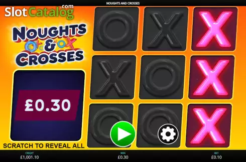 Скрин4. Noughts Crosses слот